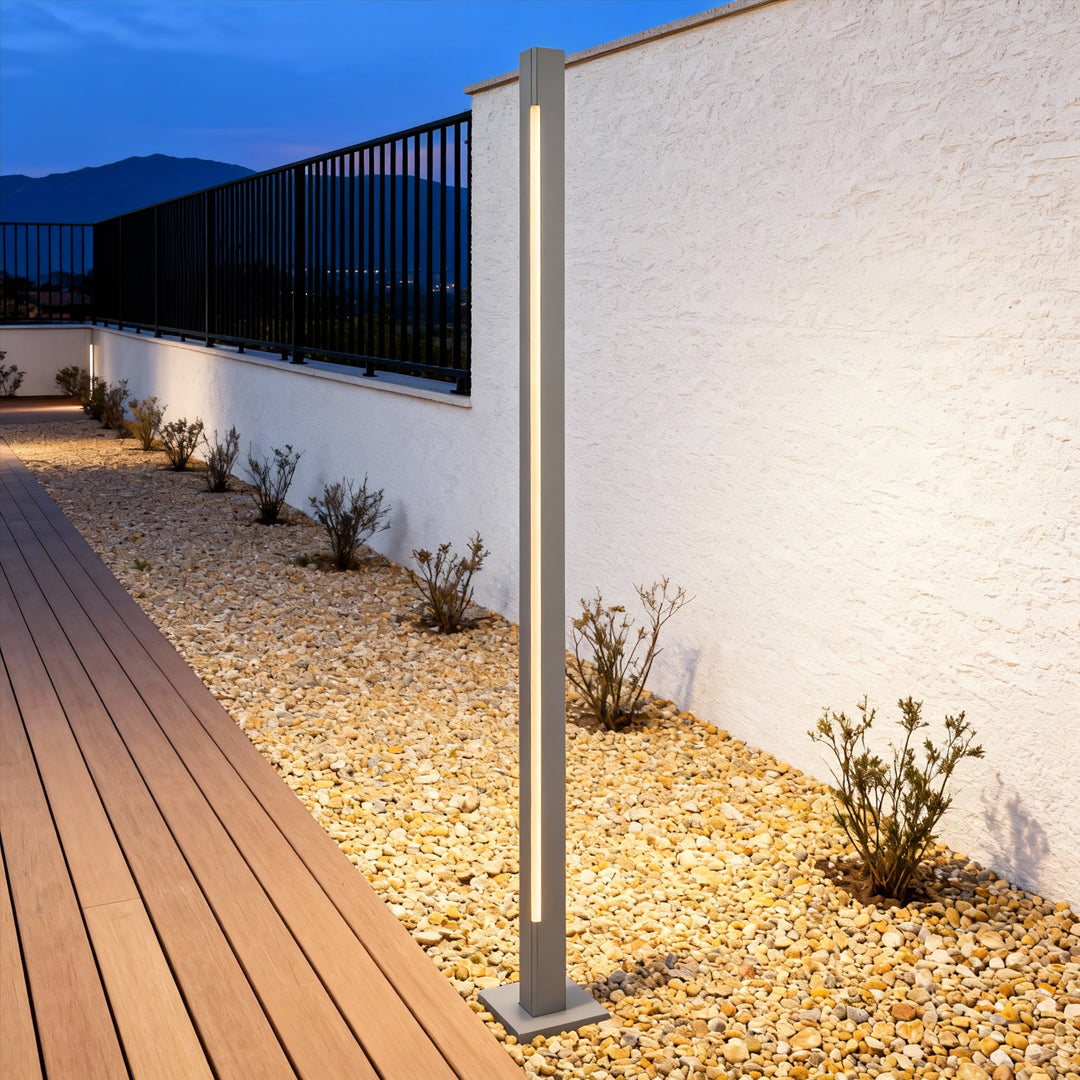 LED Bollard Light Fixtures Outdoor Waterproof Courtyard Light