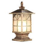 Street Light Pillar Retro Creative Waterproof Modern Outdoor Light