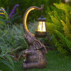 Resin Garden Solar Animal Lights