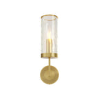 Wall Glass Light Modern Minimalist Style Copper Lamp