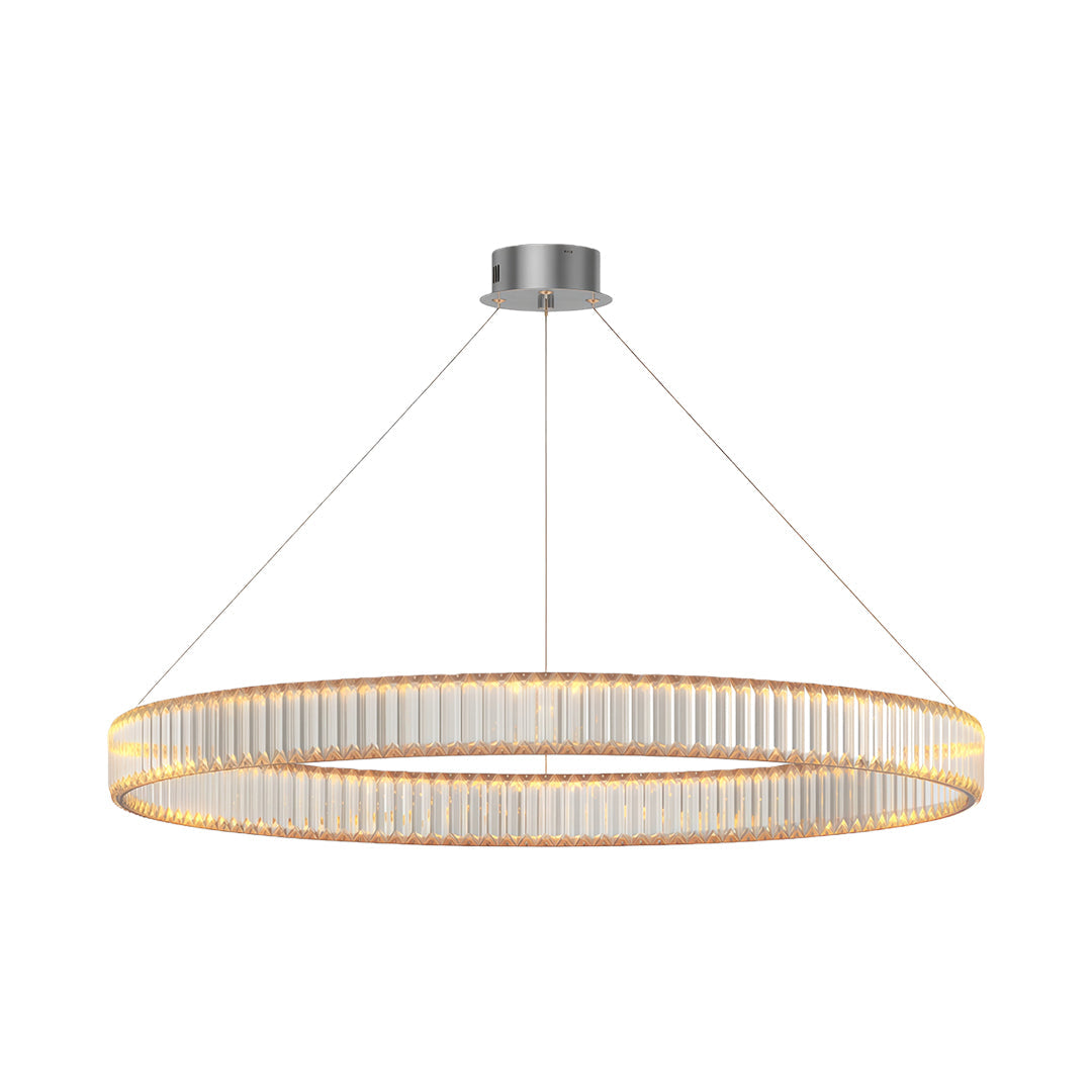 Crystal Round Chandelier American Creative Ceiling Light