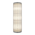Linear Wall Light American-Style Copper Glass Lamp