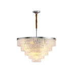 Modern Forms Chandelier Minimalist Full-Copper Luxury Ceiling Light
