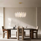 Feather Chandeliers Modern Luxury Glass Ceiling Light