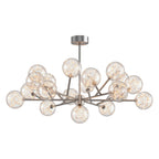 Modern Glass Globe Chandelier Full Sky Star Ceiling Light