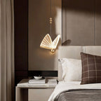 Butterfly Pendant Light Coastal Style Acrylic Ceiling Light