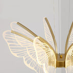 Butterfly Pendant Light Dimming Modern Ceiling Light