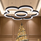 2-PCS C Shape Pendant Light Minimalist Arc Linear Commercial Light