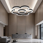 2-PCS C Shape Pendant Light Minimalist Arc Linear Commercial Light