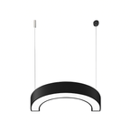 2-PCS C Shape Pendant Light Minimalist Arc Linear Commercial Light