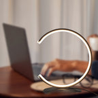 C Shaped Table Lamp Touch-Control LED Modern Ambient Lamp