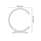 C Shaped Table Lamp Touch-Control LED Modern Ambient Lamp
