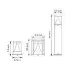LED Lawn Light Stakes Garden Minimalist Nordic Style