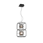 Caged Pendant Light Nordic Magic Cube LED Ceiling Light