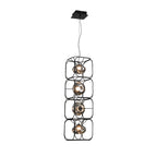 Caged Pendant Light Nordic Magic Cube LED Ceiling Light