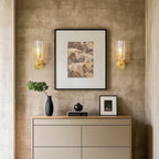 Decorative Wall Sconce Candle Minimalist Copper Lamp