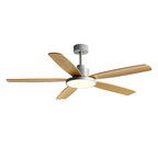Ceiling Fans with 5 Lights Nordic Style Chandelier Look Fan Lamp