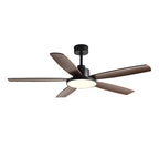 Ceiling Fans with 5 Lights Nordic Style Chandelier Look Fan Lamp