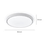 Ceiling Light with Hidden Fan French Retro Hardware Dimmable Fan Lamp