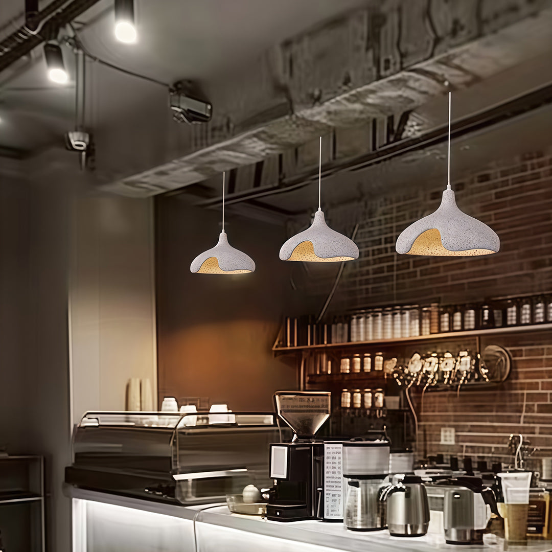 Cement Pendant Light French-Style Creative Ceiling Light