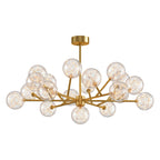 Modern Glass Globe Chandelier Full Sky Star Ceiling Light