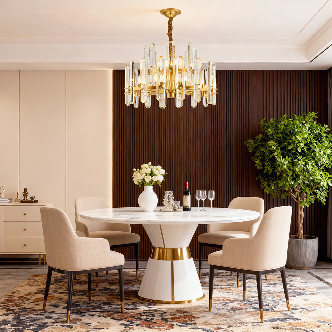 Chandelier Brass Modern Luxury Modern Glass Ceiling Light