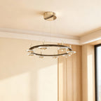 Chandelier with Round Crystals Creative Luxury Ceiling Light
