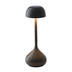 Rustic Metal Table Lamps Minimalist Gourd Shaped Rechargeable Lamp