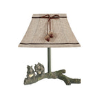 Squirrel Table Lamp French Style Resin Decorative Atmosphere Light