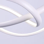Interweaving Curved Decor Dimmable LED Adjustable Modern Pendant Lighting