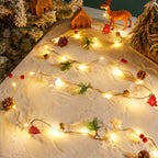 Christmas LED String Lights Decoration Hanging Ornaments Two-Pack