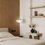 Small Glass Pendant Lights Italian Minimalist LED