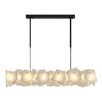 Modern LED Chandelier Cloud Stone Full Copper Ceiling Light