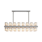 Luxury Crystal Chandeliers American Copper Ceiling Light