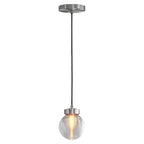 Modern Copper Chandelier Creative Luxury Glass Ceiling Light