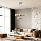 Circle Chandelier Minimalist Luxury Ring Ceiling Lights