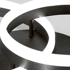 Circular Ceiling Light Nordic Three-color Flush Mount Lights