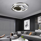 Circular Ceiling Light Nordic Three-color Flush Mount Lights