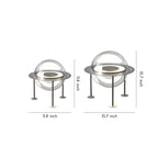 Gate Pillar Lights Design Outdoor Waterproof Solar Globe Light