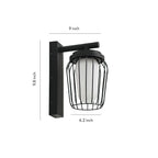 Outdoor Wall Lantern Sconce Birdcage Decorative Light