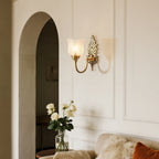 Brass Wall Light American Full Brass Artistic Bud Wall Lamp