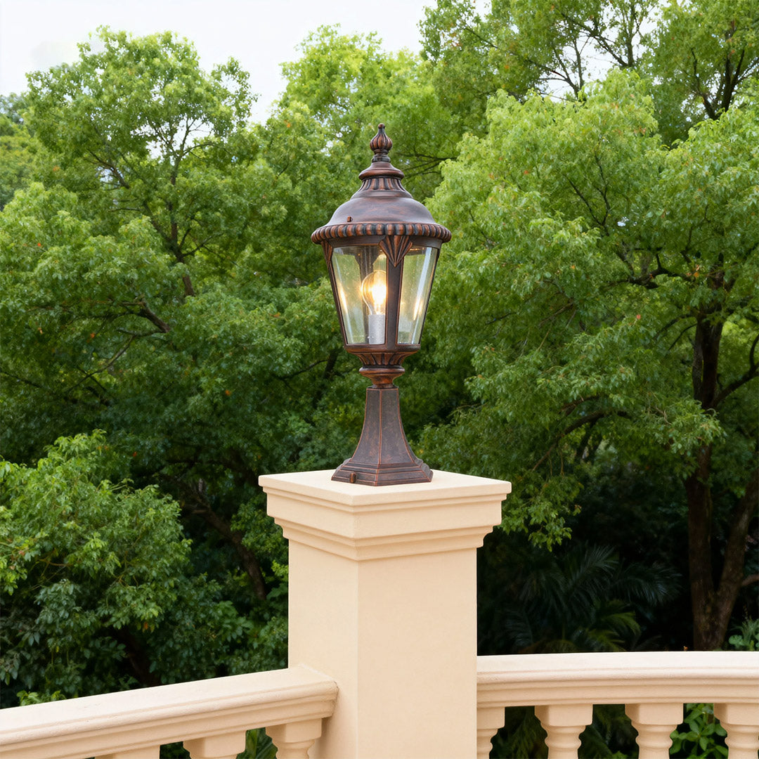 Fence Pillar Lights Waterproof Outdoor Exterior Column Head Lamp