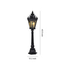 Pathway Lighting Post Waterproof Aluminum Garden Bollard Light