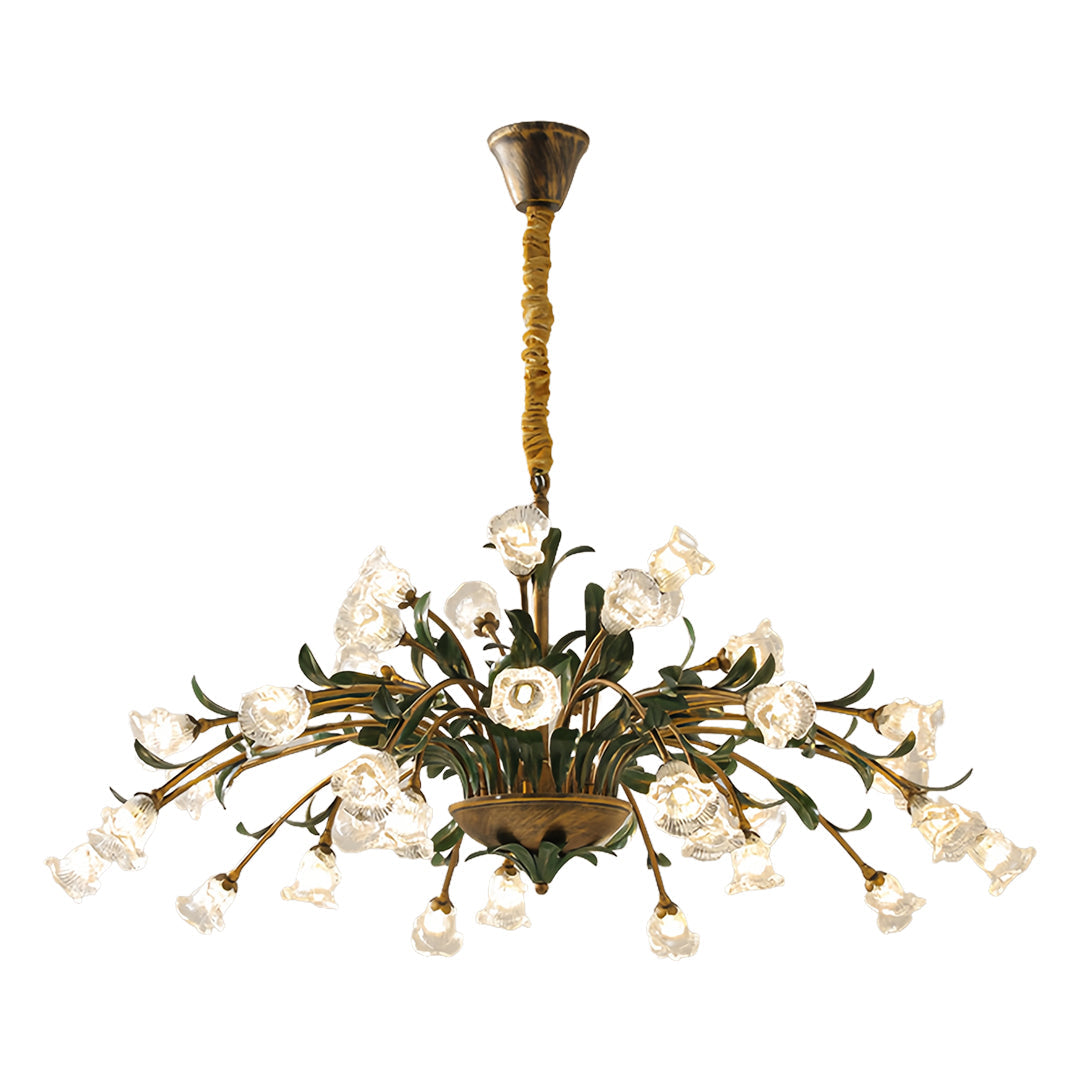 Vintage Floral Chandelier Vintage Rustic Branch Ceiling Light
