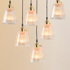 Clear Glass Pendant Lights Nordic Minimalist Brass Ceiling Light