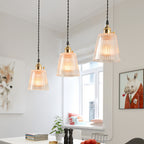 Clear Glass Pendant Lights Nordic Minimalist Brass Ceiling Light
