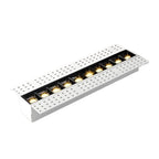 [Open-Box]Linear Trimless Recessed Spotlight Magnetic COB Profile Unvisible LED Downlight