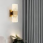 Creative Crystal Up and Down Lights LED Electroplated Modern Wall Sconces