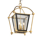 Gold Lantern Pendant Light Industrial Stylish Iron Ceiling Light