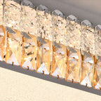 Flush Mount Ceiling Light Modern Luxury Minimalist Crystal LED Lamp